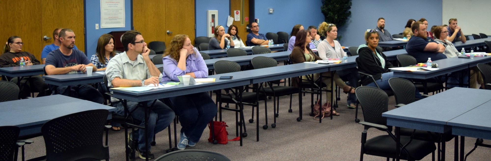Prospective foster parents learn about Richland County Children Services 