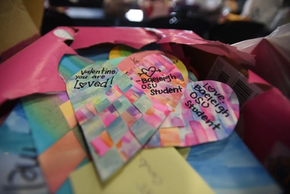 Foster care youths to get Valentine's Day cards