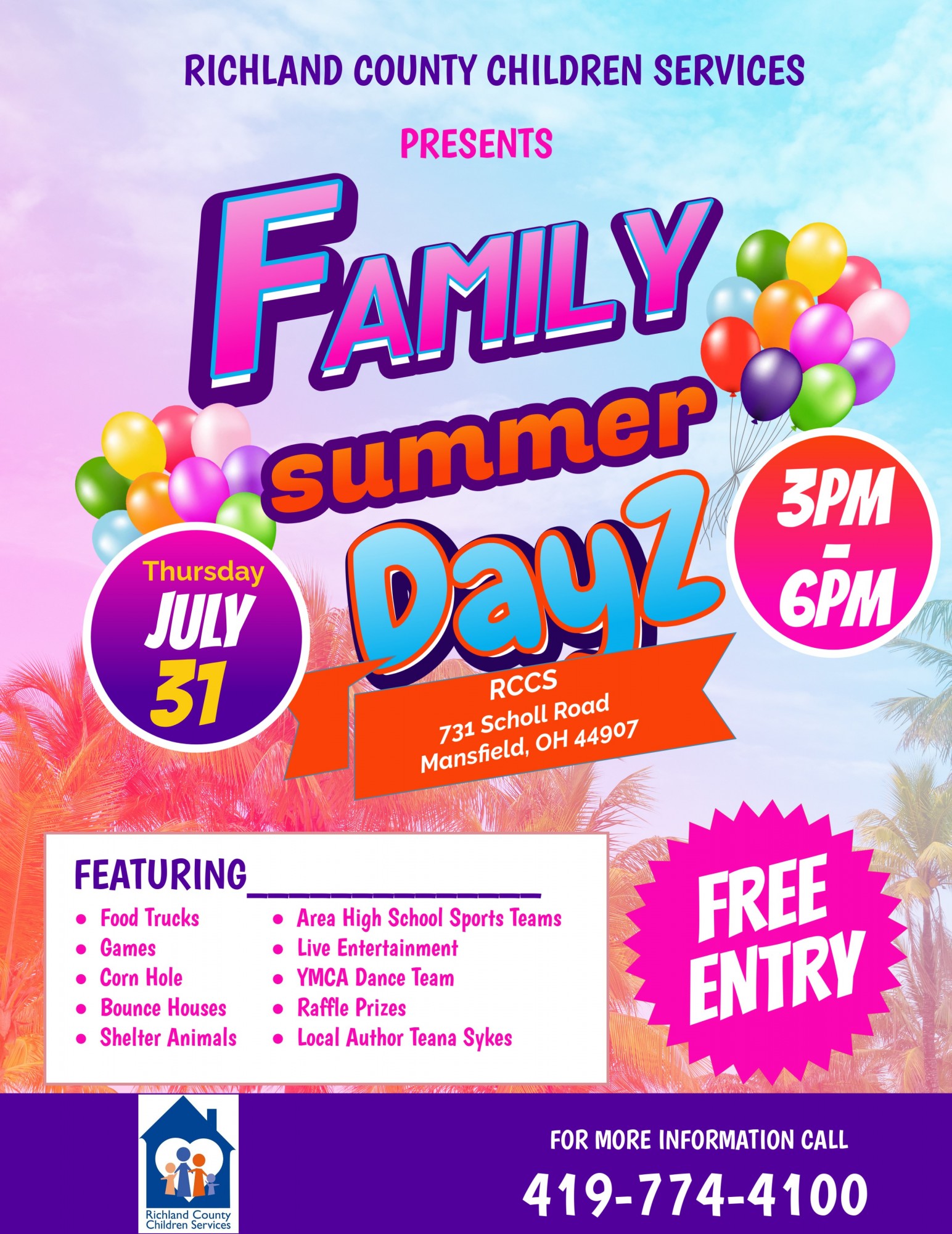 RCCS Family Summer Dayz Celebration