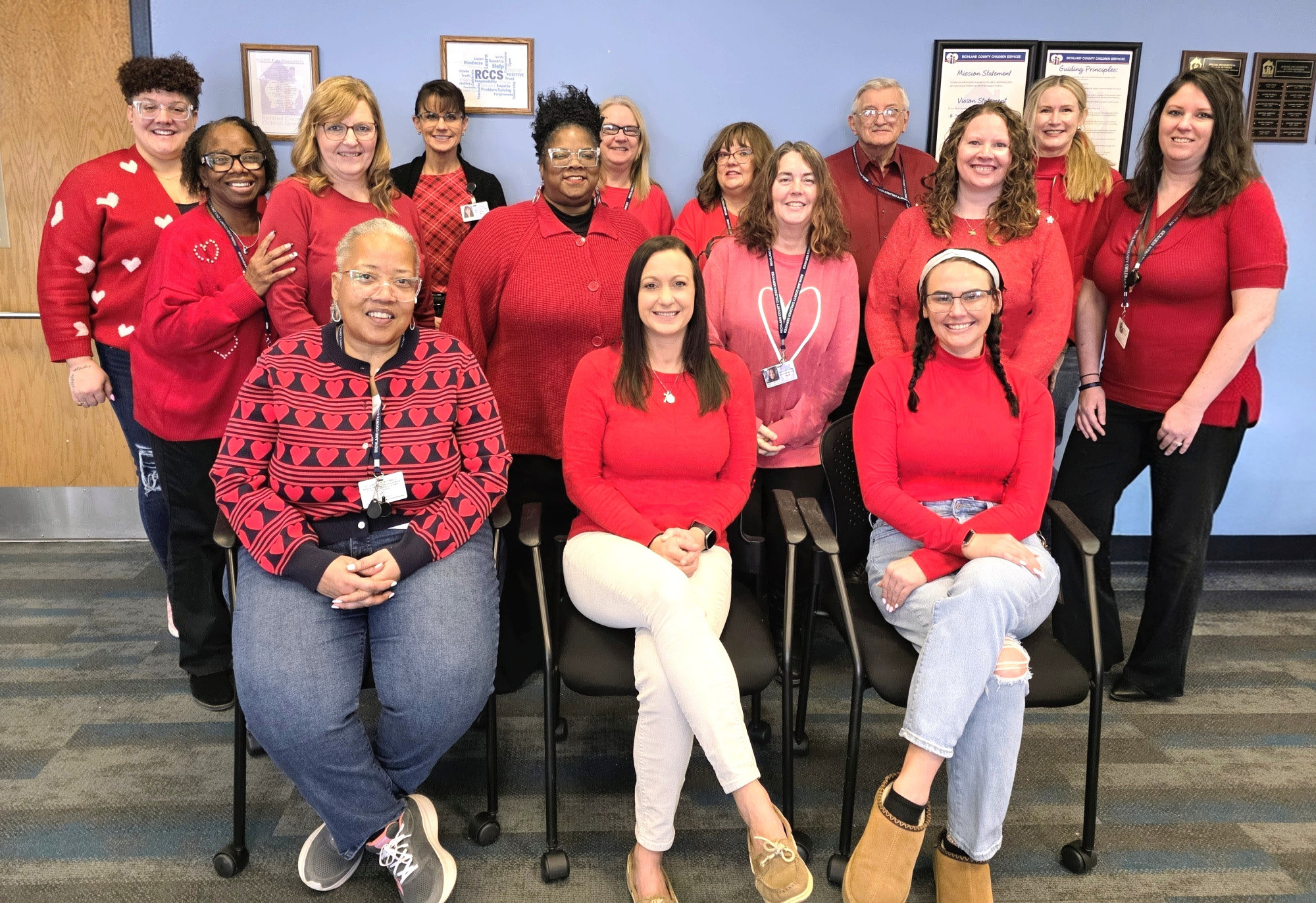 RCCS Goes Red for Women During Heart Health Month 