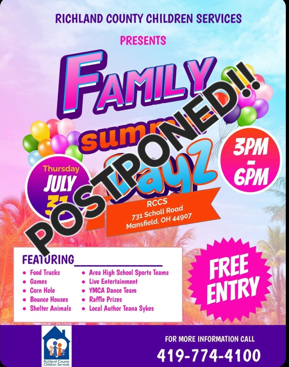 RCCS Family Summer Dayz Celebration  Postponed                                                                                 